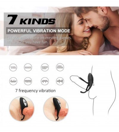 Penis Rings Cook Rings for Men Delay Adullt Toy Male Longer Lasting Shake Rooster Ring Silicone Happy Toys Rings for Pleasure...