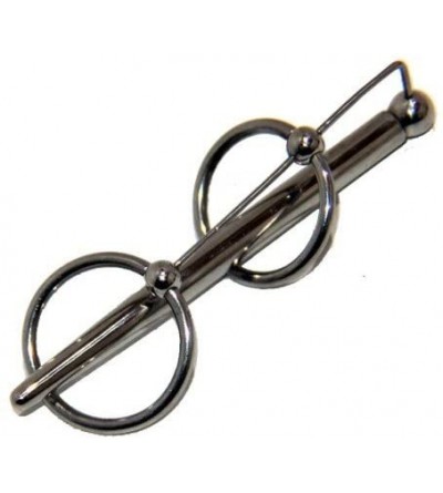 Catheters & Sounds Dual Glans Ring Penis Wand- Body Safe and Durable Surgical Steel for Kink and Fetish Play - CY12NSM03FV $2...