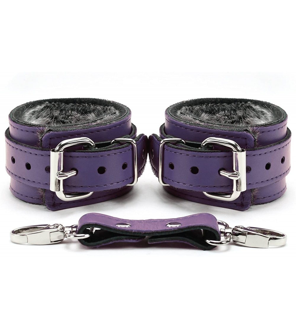 Restraints Berlin Wrist Cuffs - Purple - Purple - CQ12IEX7793 $19.78
