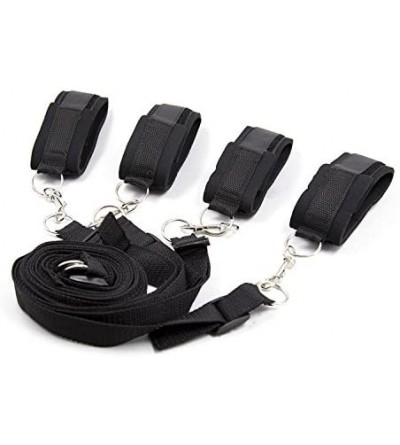 Restraints Sex Strap Kit Fetish Bed Restraint Kit for Couples Sex-Adjustable Adults BDSM Toys Sets with Hand Cuffs Ankle Cuff...