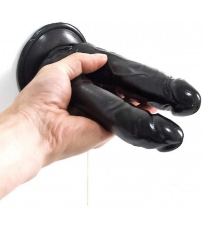 Dildos Double Suction Cup Ended Màssager Dual Headed Side Mǎssager Toys Wand for Women Vǐbrant Stick Double Head Penetration ...