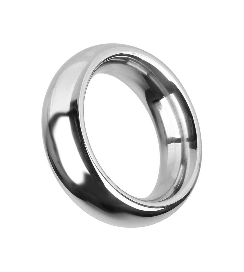 Penis Rings Stainless Steel Male Penis Loop Metal Cock Ring- 3 Size for Choice (1.57'') - C312MY1L1YD $7.14