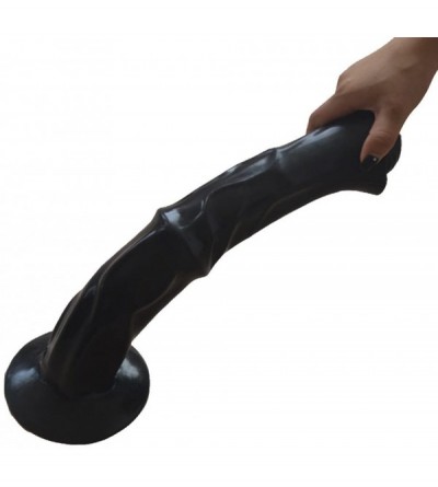 Dildos Big Horse Dildo Animal Style Large Head Adult Sex Toy (Black) - Black - C018UER5025 $30.36