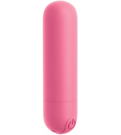 Vibrators OMG! Bullets Play Rechargeable Vibrating Bullet- Pink - CO18ZCGKCU7 $12.57