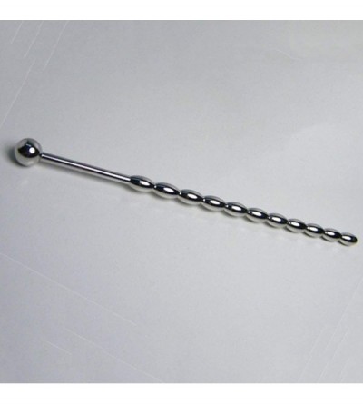Catheters & Sounds Stainless Steel Male Urethral Sounds Urinary Plug Beads Stimulate Urethral Dilator Masturbation Rod for Me...