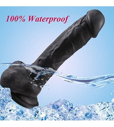 Dildos 9.4 Inch Liquid Silicone Realistic Dildo- Classical Realistic Penis Suction Cup Dildo-100% Body Safe Sex Toys for Woma...