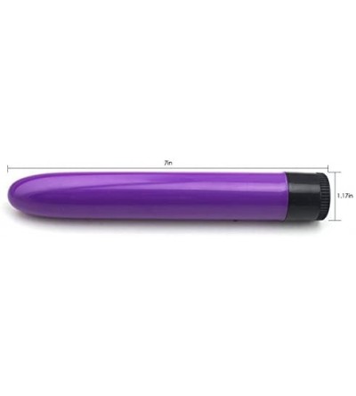 Vibrators Vibrator 7 Inch Sex Adult Toys - Purple - C8121ODS9KB $10.92