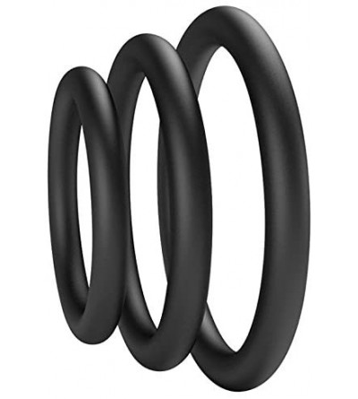 Penis Rings Superior Silicon Penis Cock Ring Set Crings Erection Enhancing c-Ring for Men Adult Sex Toys- 3 Rings - 1 Pack - ...