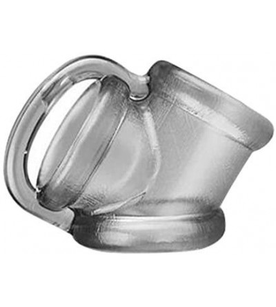 Penis Rings Party TPE Ball Stretcher-Divider & Cock Ring Combination - C0189QZ0QG0 $25.31