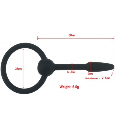 Catheters & Sounds Beginner Flexible Silicone Urethral Sounds Penis Plug for Men - C812NA2SQ9B $5.21