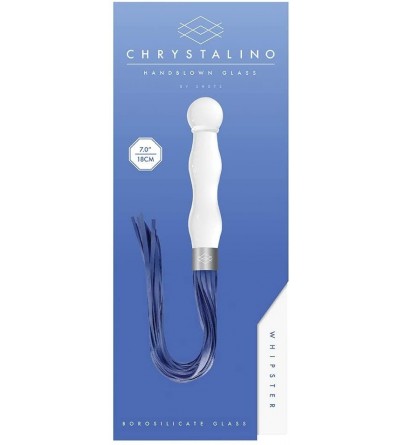 Anal Sex Toys Chrystalino Whipster- White - White - CH18H3ILZND $27.42