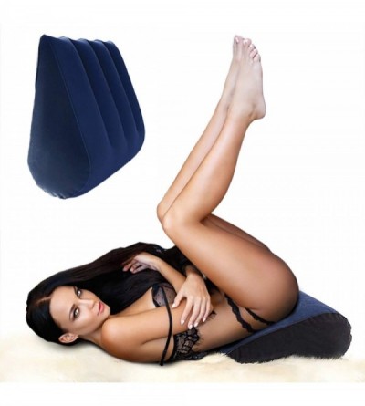Sex Furniture Sex Toys Wedge Pillow Position Cushion Triangle Inflatable Ramp Furniture Couples Toy Positioning for Deeper Po...
