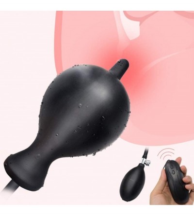 Anal Sex Toys Vibrantion Amal Plug Medical Silicone Expand Inflatable Anale Plug Waterproof Butte Anuse Seix Toy for Male Fem...