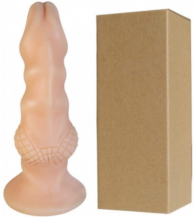 Dildos Realistic Liquid Silicone Dildo with Suction Cup for Hands-Free Play- Flexible Snake Head Dildo for Vaginal G-Spot Pla...