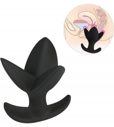 Anal Sex Toys Silicone Flower Shape Anal Dilator Expanding Flared Anal Plug for Adults - C917X3NLYQN $8.89