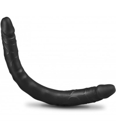 Dildos Double Side Dildo- Realistic Silicone Dong Sex Toy for Women (Small 11.81 Inch) - CT182AQAE4Z $29.81