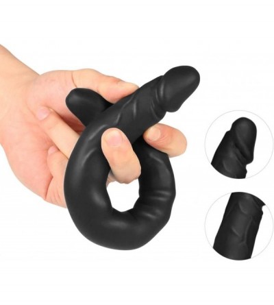 Dildos Double Side Dildo- Realistic Silicone Dong Sex Toy for Women (Small 11.81 Inch) - CT182AQAE4Z $10.47