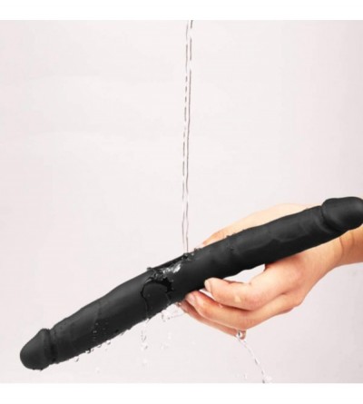 Dildos Double Side Dildo- Realistic Silicone Dong Sex Toy for Women (Small 11.81 Inch) - CT182AQAE4Z $10.47