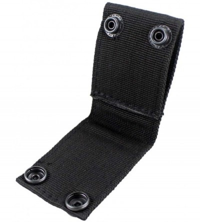 Restraints Handcuff Case Nylon Hand Cuff Strap Holder Safety Snap Closure 2.25" Duty Belts - Black - CF18HXO5XCI $7.33