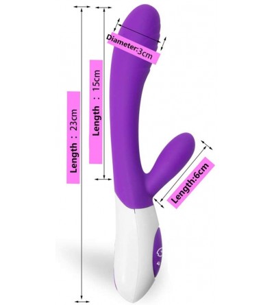 Vibrators Thrǔsting Silicone Women Vibrartor-Ďìld`ɔ 49 Speeds Viberating Adult Toys USB Rechargeable Waterproof - CJ18ZANOMG6...