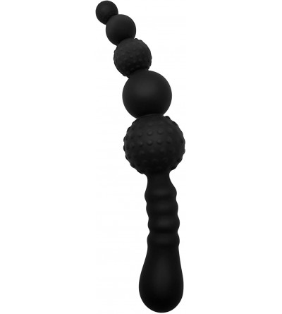 Anal Sex Toys Silicone Anal Wand The Best Anal Beginner Toy For Men & Women - Black - CA12BSP12K9 $46.72