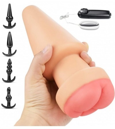 Anal Sex Toys Anal Dildo for Women Pussy Mastubrator Sex Toys Silicone Anal Plug Penis Sleeve for Men with Extra Tight Anal S...