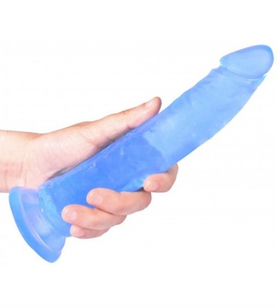 Dildos Realistic Dildo- [2020 New Style] Jelly G Spot Dildos with Strong Suction Cup Base for Hands-Free Play- Flexible Soft ...