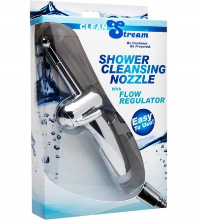 Anal Sex Toys Shower Cleaning System with Nozzle Water Volume Flow Regulator - CB195Y0M248 $17.25
