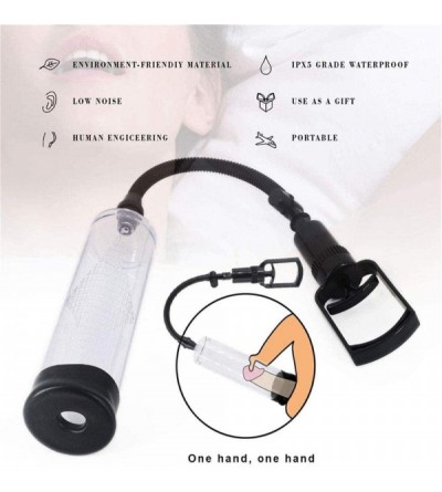 Pumps & Enlargers Male Portable Manual Pēnǐs Vacuum Pump to Increase The Physical Pressure of The Pump to Effectively Exercis...
