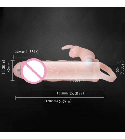 Pumps & Enlargers Adult Six Products for Couple Male Extension Extender Sleeve Girth Enhancer for Men - CZ19HHC6K99 $18.25