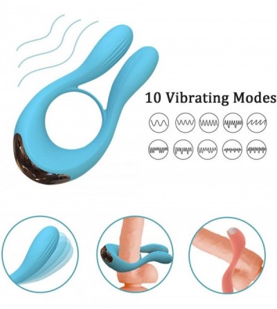 Penis Rings Vibrator Stimulator Tease Soft Víbe Ring High-end Cock Ring Fairy Pleasure Medical Silicone Penis Relaxation T-Sh...