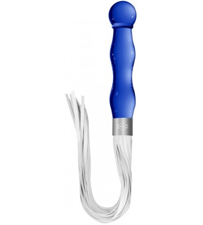 Anal Sex Toys Chrystalino Whipster- Blue - Blue - C518H366UC7 $40.01