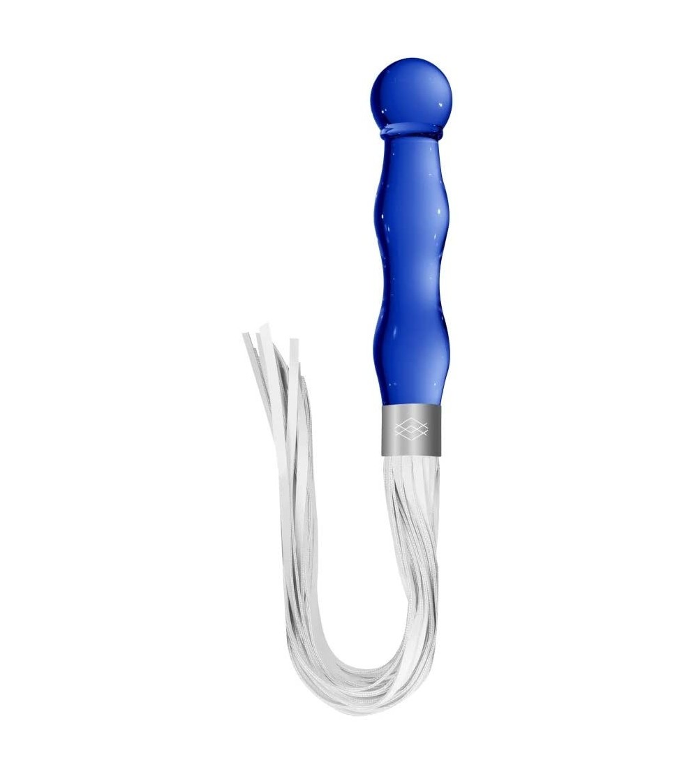 Anal Sex Toys Chrystalino Whipster- Blue - Blue - C518H366UC7 $19.18
