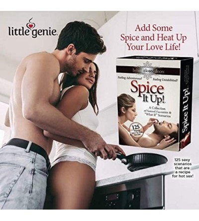 Novelties Spice It Up Challenge Game for Couples - The Daring Game for Him & Her - Surprise Your Partner with This Game for S...