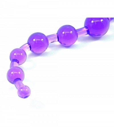 Anal Sex Toys Classic Anal Beads Purple - CF11UAJWHVH $6.42