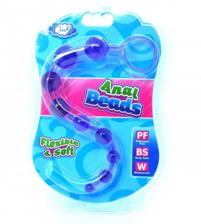 Anal Sex Toys Classic Anal Beads Purple - CF11UAJWHVH $6.42