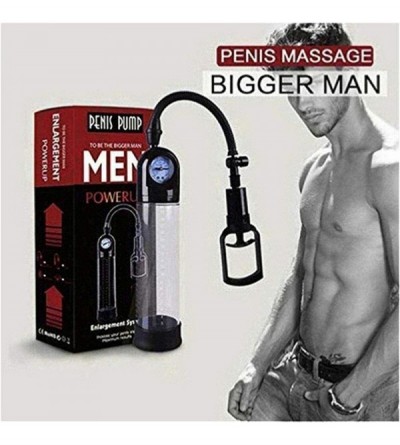 Pumps & Enlargers For Men T-Shirt Underwear Exercise Pump for Men - Individual Male Tool Male Classic Vacǜùm Ed Pump with T G...