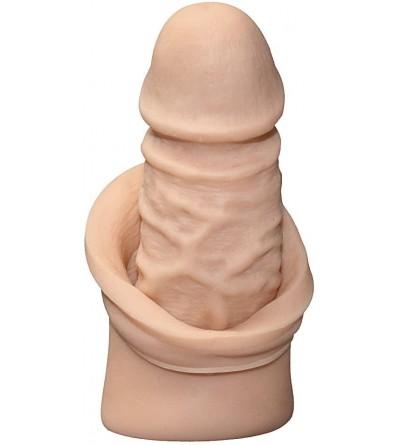 Dildos Add 2" Penis-Extender Sleeve Pro Penis Attachment Extender Soft Cock Girth Enhancer - CZ189IACESS $15.32