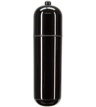 Vibrators Large Size Vibrating Bullet- 6-Inch-Long- Battery Operated Vibrator- Black Color - Black - CV18UAW4N6D $20.75