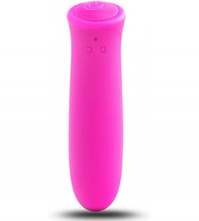 Pumps & Enlargers Bar Toys Mini Bullet USB Rechargeable Clitoral Stimulator Manual Vibrating Pussy Funny Women-E050-Rose - E0...