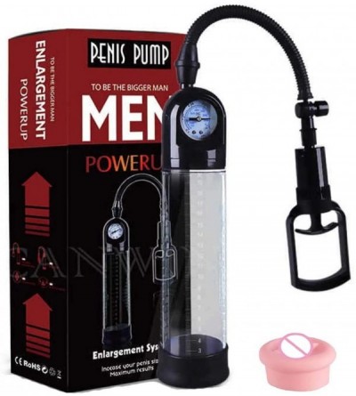 Pumps & Enlargers Effective ED Medical Vacuum Pump Male Bigger Erêctīons Pump Manual Men Sucking Toys - C119GK3HIW2 $32.41