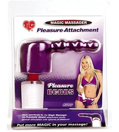 Vibrators Magic Massager Pleasure Attachment- Pleasure Beads - C3119LB1U9L $24.57