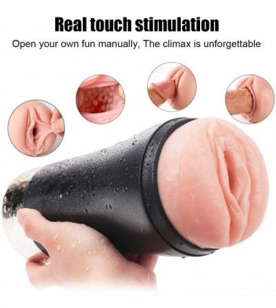 Male Masturbators Male Masterbrators Adullt Massagers Life Size Mesturbetor Toys for Men Realistic P-Us-Sycat Male Toys Pocke...