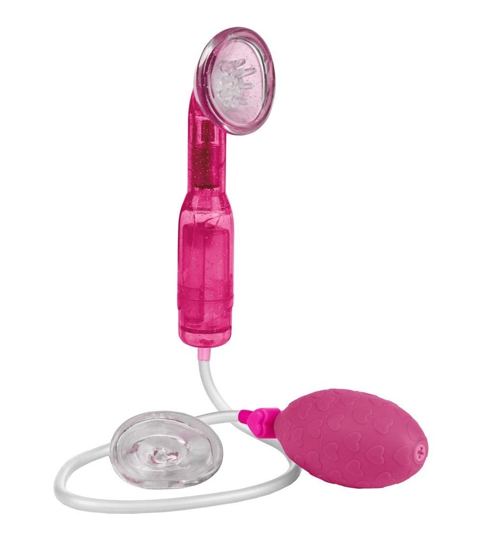 Pumps & Enlargers Clit Pump with Strong Suction and Power Vibe~Comes with 2 TPR Sleeves - C5110TOLJG3 $16.96