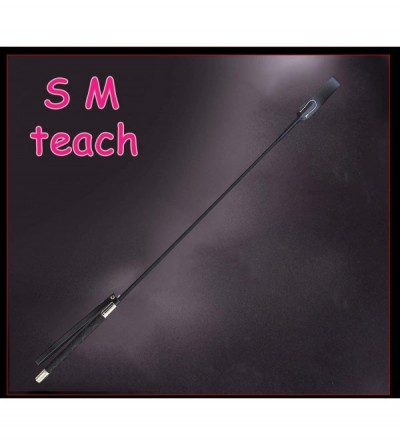 Paddles, Whips & Ticklers Horse Riding Crop- Soft Premium Leather Flogger Jump Bat Whip Couple Role Play Whip - CE18ILD87GT $...