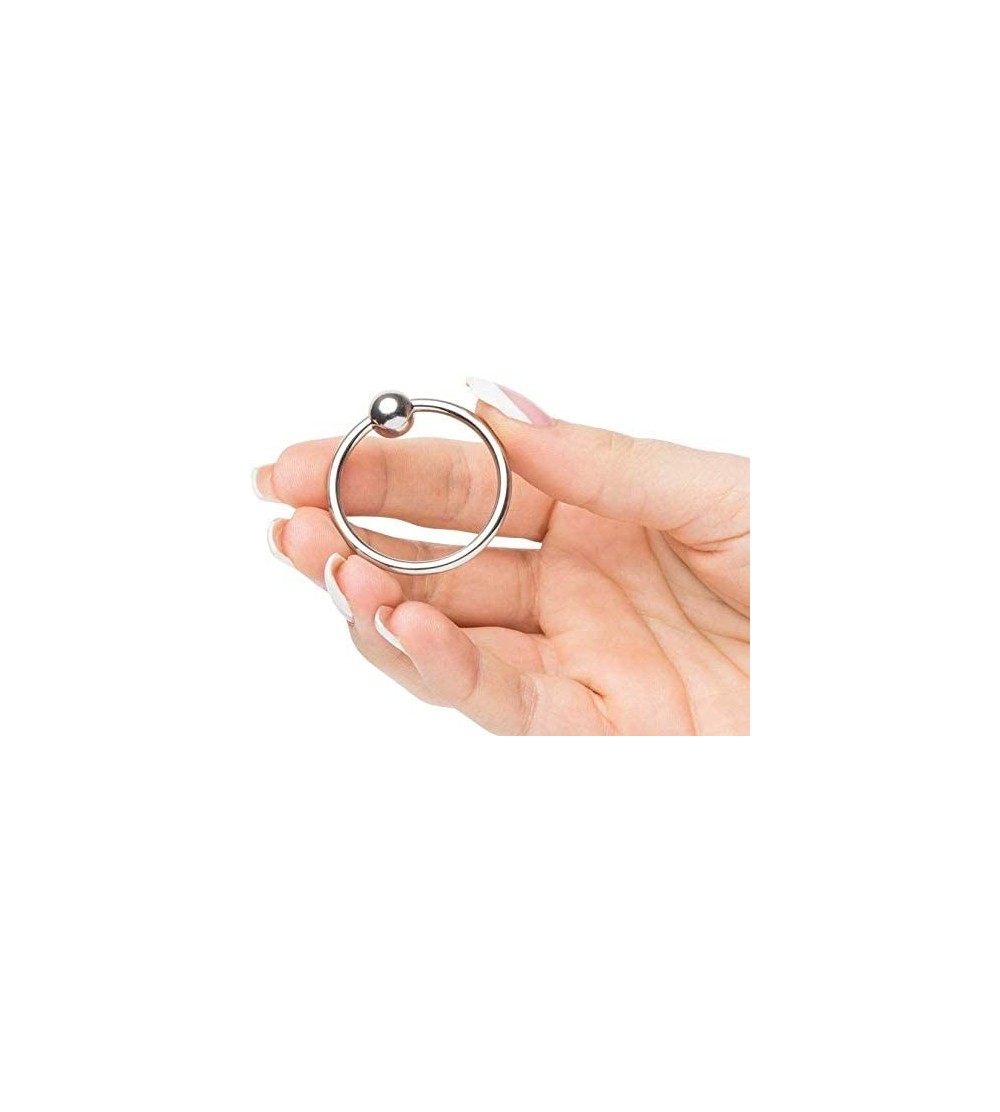 Penis Rings Metal Penis Ring Glans Cock Rings for Men Sex Erection Reusable Small Gift (26mm- Empire Ring) - Empire Ring - CW...