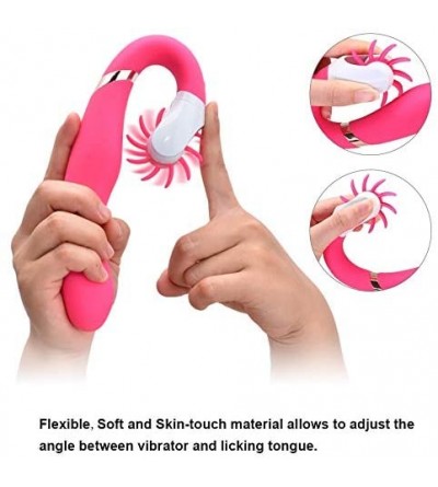 Vibrators G Spot Rabbit Vibrator Silicone Clitoris Vagina Stimulator for Women- Rechargeable Waterproof Dildo Vibrator Adult ...