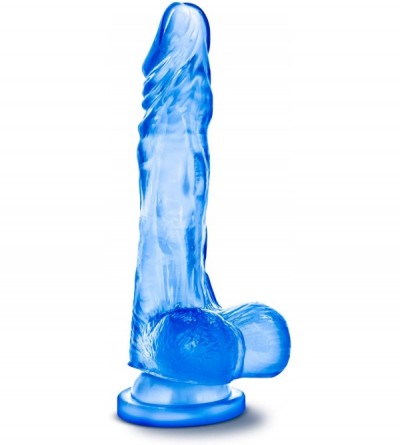 Dildos 8.5" Realistic Translucent Long Dildo - Cock and Balls Dong - Suction Cup Harness Compatible - Sex Toy for Women - Sex...