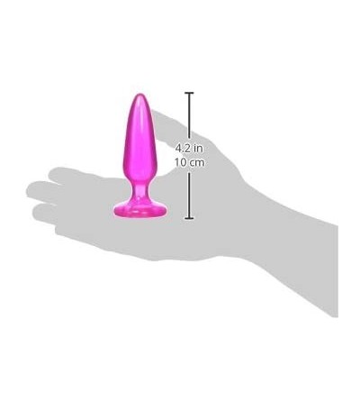 Anal Sex Toys Jelly Rancher Pleasure Plug Small- Pink - Pink - CV125W828QP $11.31