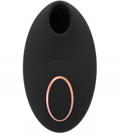 Vibrators Irresistible Seductive Rechargeable Clitoral Wave Touchless Stimulator (Black) - CN18QNXQ3ET $29.11